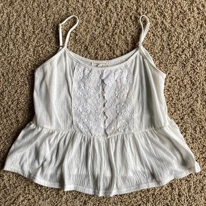 Lace tank top